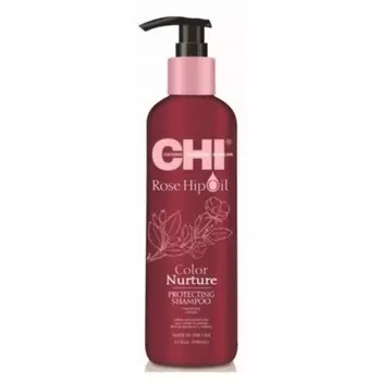 CHI Rose Hip Oil Шампунь Масло Дикой розы Питание цвета 340 мл