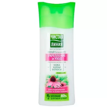Чистая Линия Бальзам-ополаскиватель Питание и Уход 230мл
