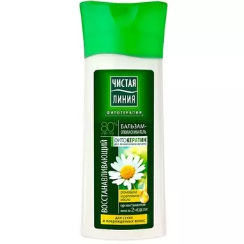 Чистая Линия Бальзам-ополаскиватель Восстанавливающий 230мл
