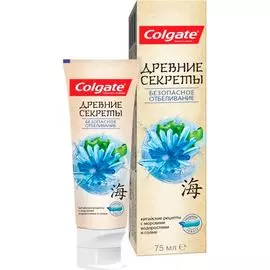Colgate Зубная паста Древние Секреты Безопасное Отбеливание 75мл