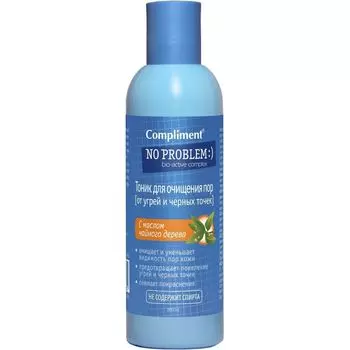 Compliment No Problem Тоник для очищения пор с маслом чайного дерева 200мл