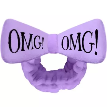 Double Dare OMG! бант-повязка для фиксации волос во время косметических процедур лавандовый