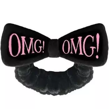 Double Dare OMG! Hair Band-Black повязка косметическая для волос черная