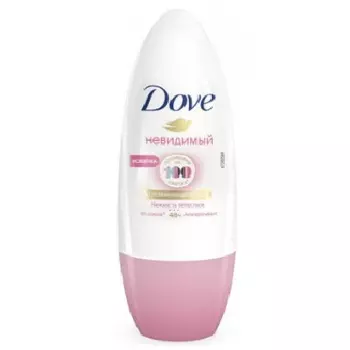 Dove Дезодорант антиперспирант шариковый Невидимый Нежность лепестков 50мл