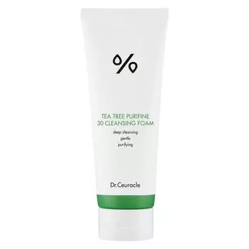 Dr.Ceuracle Пенка для умывания чайное дерево Tea tree purifine 30 cleansing foam 150 мл