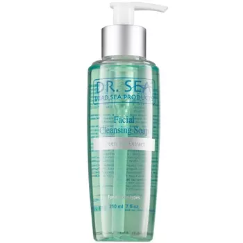 Dr.Sea Мыло очищающее для лица с экстрактом зеленого чая 210мл [216]