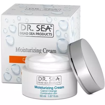 Dr.Sea Увлажняющий крем с маслами моркови и экстрактом апельсина 50мл [208]
