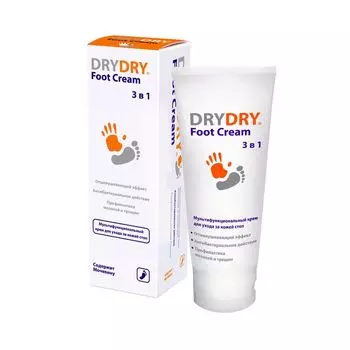 Драй-Драй Фут Многофункциональный крем для ухода за кожей ног 100мл