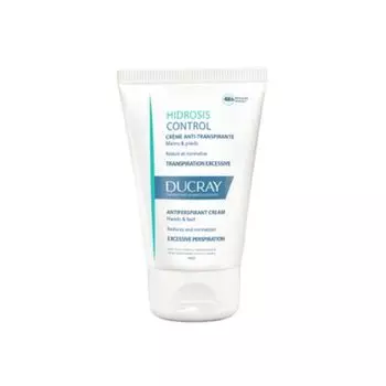 Ducray Hidrosis Control Дезодорант-крем для рук и ног регулирующий избыточное потоотделение 50мл