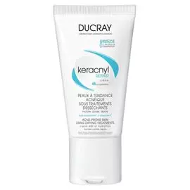 Дюкре (Ducray) Keracnyl Восстанавливающий крем для проблемной кожи, склонной к акне 50мл