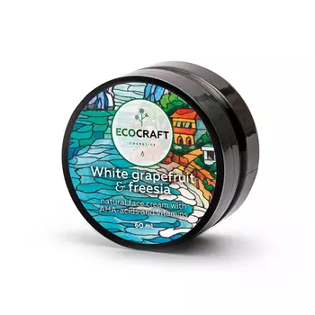 Ecocraft Крем для лица Белый грейпфрут и фрезия, для жирной кожи 60 мл
