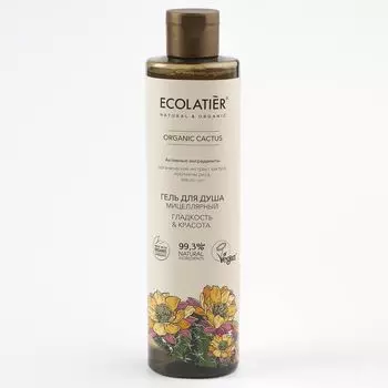 Ecolatier GREEN Мицелярный гель для душа Гладкость и Красота Кактус 350мл