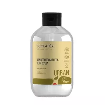 Ecolatier Urban Мицеллярный гель для душа кактус и зелёный чай 600мл