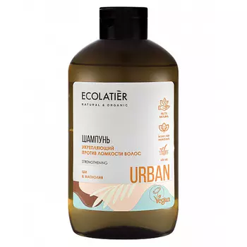 Ecolatier Urban Шампунь Укрепляющий против ломкости волос Ши и магнолия 600мл