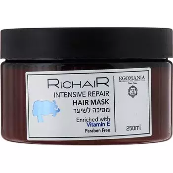 Egomania Маска активное восстановление с витамином е RICHAIR 250мл