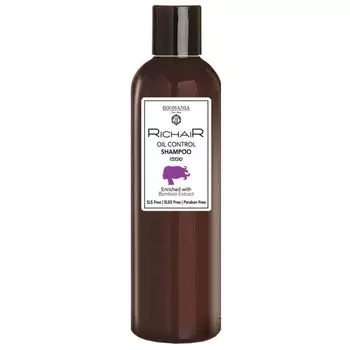 Egomania Шампунь для контроля жирности кожи головы с экстрактом бамбука RICHAIR 400мл