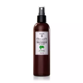 Egomania Спрей-кондиционер для облегчения расчесывания активное восстановление с витамином Е с маслом авокадо RICHAIR 250мл