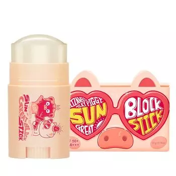 Elizavecca Солнцезащитный стик для кожи MILKY PIGGY SUN GREAT BLOCK STICK SPF 50+ PA+++, 22 гр