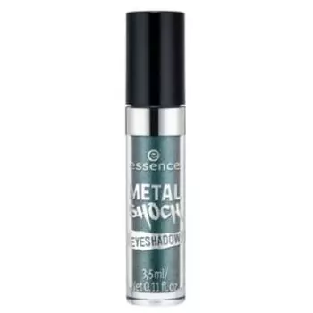 Essence Тени для век METAL SHOCK EYESHADOW тон 04 зеленый с блеском