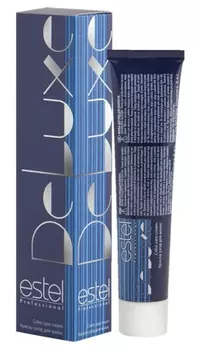 Estel De Luxe Краска-уход 7/5 русый красный