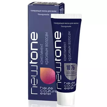Estel Newtone Тонирующая маска для волос 10/76 Светлый блондин коричнево-фиолетовый 60мл