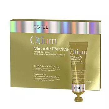 Estel Otium Miracle Revive Сыворотка-вуаль для волос Мгновенное восстановление 23 мл N5