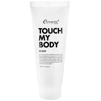 Esthetic House скраб для тела с козьим молоком Touch my body goat milk body scrub 100мл
