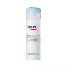 Eucerin Dermatoclean Гель освежающий и очищающий для умывания 200мл