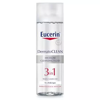 Eucerin Dermatoclean Лосьон мицеллярный освежающий и очищающий 3в1 200мл