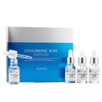 EUNYUL Сыворотка ампульная с гиалуроновой кислотой набор 4 флакона