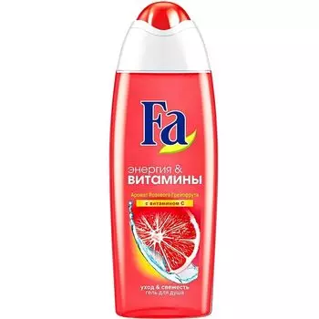 FA Гель для душа Энергия и Витамины Розовый грейпфрут и витамином С 250мл