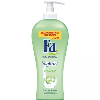 Fa Гель для душа YOGHURT Алоэ Вера 750мл