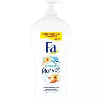 Fa Крем-гель для душа Греческий йогурт Миндаль 750мл