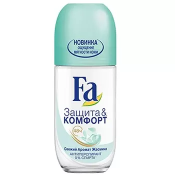 Fа Роликовый антиперспирант Защита &amp; Комфорт Аромат Жасмина 50 мл