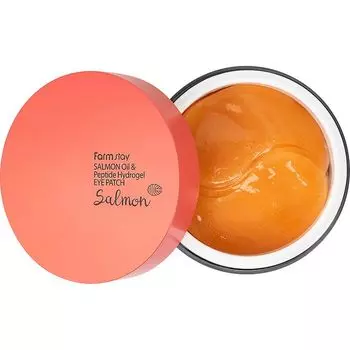 FarmStay Гидрогелевые патчи с экстрактом икры лосося и пептидами 60шт