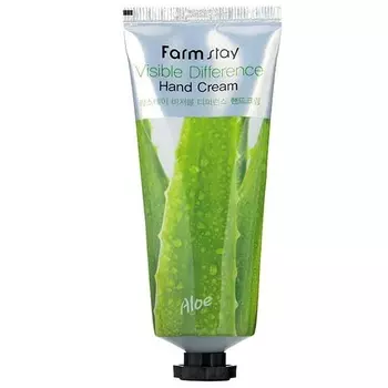 FarmStay Крем для рук с экстрактом алоэ 100мл