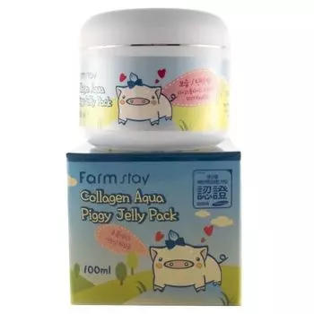 FarmStay Маска-желе увлажняющая со свиным коллагеном 100мл