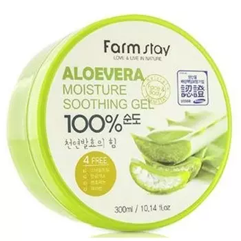 FarmStay Многофункциональный смягчающий гель с экстрактом алое вера 300мл
