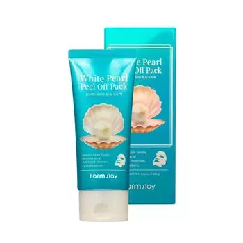 FarmStay Очищающая маска-пленка с экстрактом жемчуга 100г