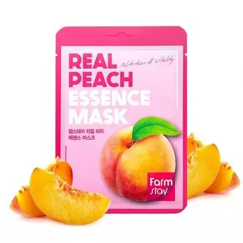 FarmStay Тканевая маска для лица с экстрактом персика 23мл