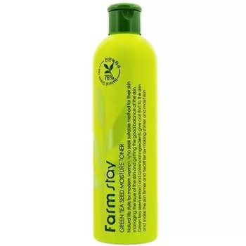 FarmStay Увлажняющий тоник с семенами зеленого чая 300мл