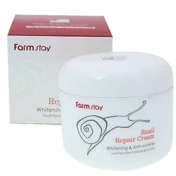 FarmStay Восстанавливающий крем с экстрактом улитки 100мл