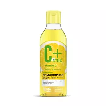 Фитокосметик Beauty Visage Мицеллярная вода C+Citrus для сияния кожи с омолаживающим комплексом AntiagEnz 245мл