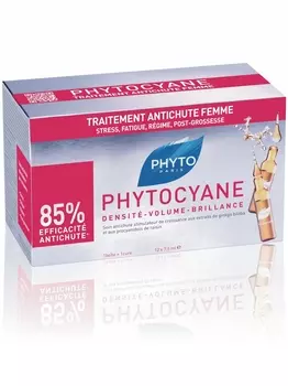 Фитосольба/Phyto Фитоциан Средство от выпадения волос 12 x 7,5 мл