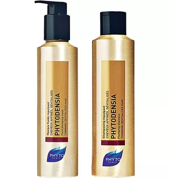Фитосольба/Phyto Фитоденсия набор шампунь 50мл + маска-флюид 50мл