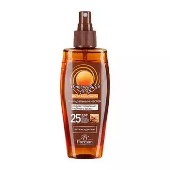 Флоресан масло интенсивный загар SPF25 водостойкое 150мл
