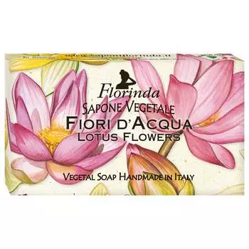 Florinda мыло Ария Цветов Fiori D'Acqua Цветок Водяной Лилии 100г