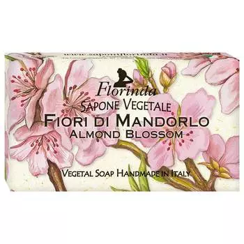 Florinda мыло Ария Цветов Fiori Di Mandorlo Цветок Миндаля 100г