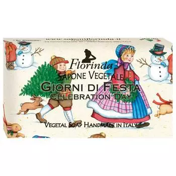 Florinda мыло Счастливого Рождества Giorni Di Fiesta Праздничный День 100г