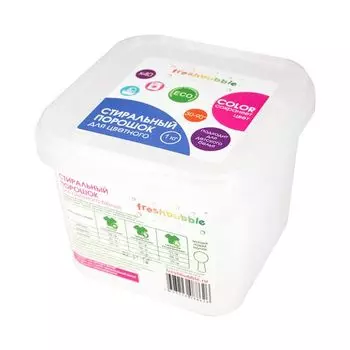 Freshbubble Порошок для стирки цветного белья 1000 г